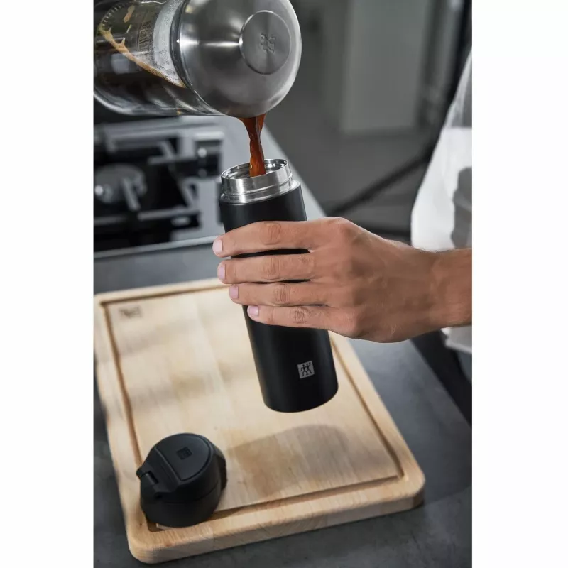Kubek termiczny Zwilling Thermo 39500-508-0 - 450 ml czarny kubek izolowany