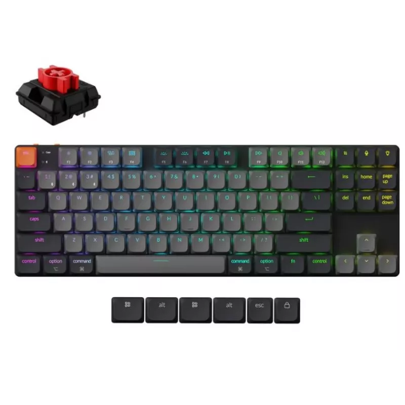 Klawiatura Wrl K1 RGB/CZARNA K1X-H1 Keychron