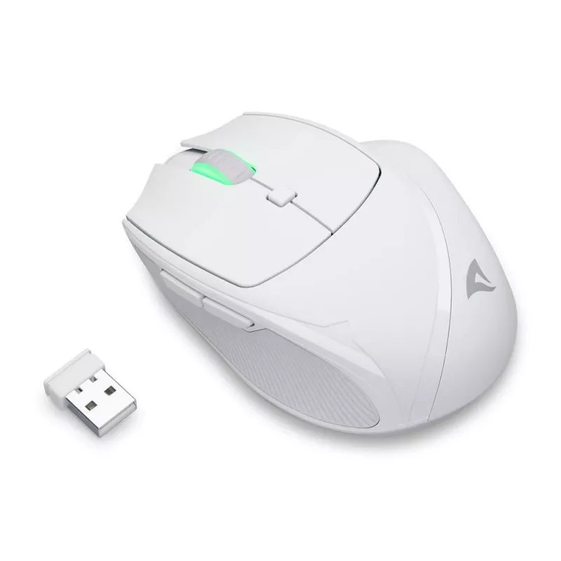 Sharkoon OfficePal M25W bezprzewodowa mysz biurowa, praworęczna, 4000 DPI