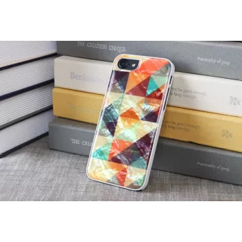 Etui ochronne iKins do Apple iPhone 8/7 — mozaikowa biel