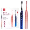 Szczoteczka soniczna Oclean Flow Find Duo Set dla dorosłych Niebieski Różowy OCLEAN