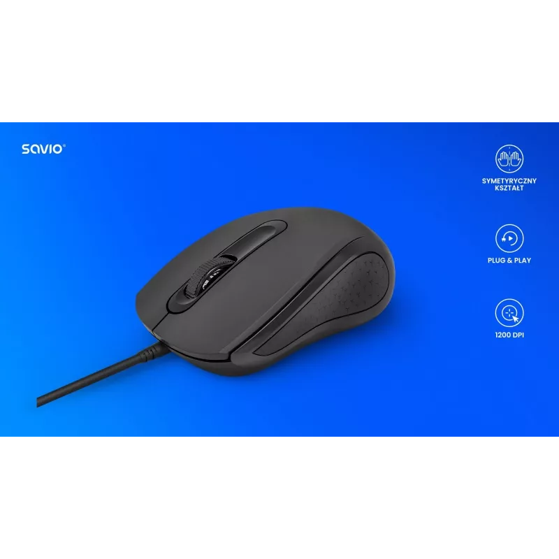 Mysz przewodowa MB-02 SAVIO