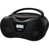 Radiomagnetofon SENCOR SPT2300BK — odtwarzacz CD, MP3, USB, Bluetooth 5.1, FM, AUX, 4W, bateria/sieć