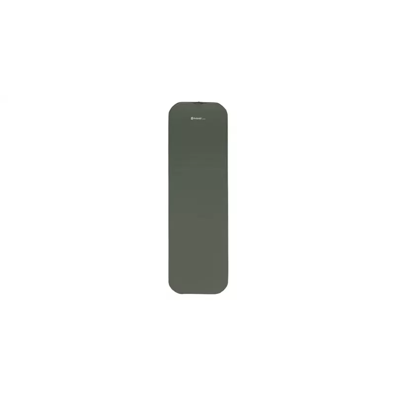 Pojedynczy materac powietrzny Outwell 400143 — Poliester, 2030×750×100 mm, zielono-szary