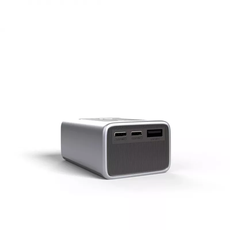 PATONA Platinum Powerbank Luxury One PD35 | 10000mAh | PD 35W | USB-C + USB-A Srebrny, Czarny