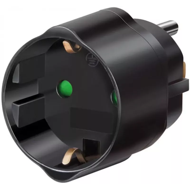 Brennenstuhl Travel Adapter - Zasilacz - Uziemiona wtyczka USA, Japonia (1508550)