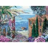 Zestaw do malowania Ravensburger CreArt Śródziemnomorski krajobraz 23913 — zestaw do malowania po numerkach