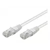 Wentronic Goobay Kabel krosowy CAT 5e, U/UTP, Biały, 3 m - Mieszanka miedzi CCA (68506)