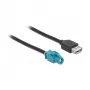 Kabel HSD Z żeński na USB 2.0 Typ-A żeński 1 m DeLOCK 90502