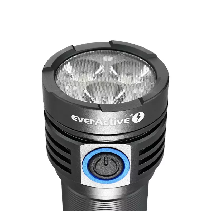 Latarka LED everActive LUMINATO R FL-3300R — 3300 lumenów, akumulatorowa