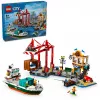 LEGO CITY 60422 Nadmorski port z frachtowcem
