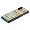 Etui na telefon iKins do iPhone XR — ochronna obudowa miętowo-czarna