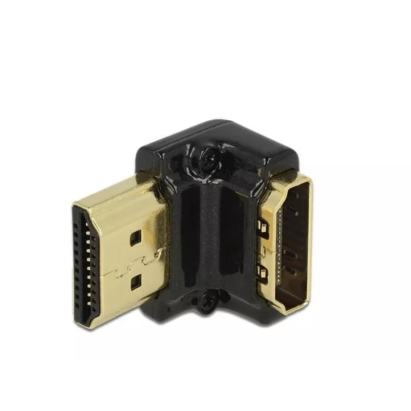 Złącze HDMI DeLOCK 65662 90° Czarny