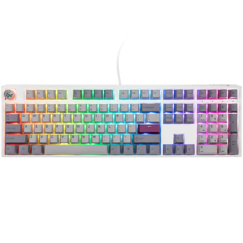 Klawiatura gamingowa Ducky One 3, USB, szara