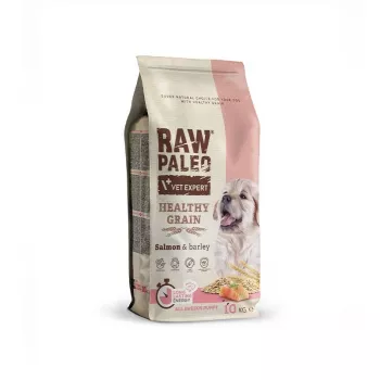 VETEXPERT Raw Paleo Healthy Grain Puppy Salmon & Barley sucha karma dla szczeniąt, 10 kg