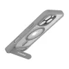 Etui ochronne Torras Pstand Series na iPhone 16 Pro Max, szare, smukły profil z wbudowaną podstawką
