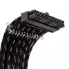 Zestaw przedłużaczy PHANTEKS PH-CB-CMBO_SSV 500mm czarno-srebrny – przedłużacze do komponentów PC