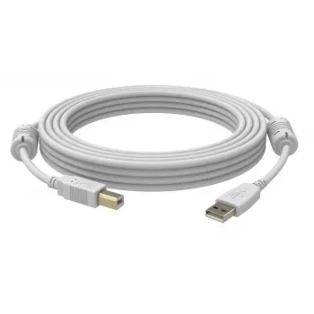 Kabel USB Vision 5m USB 2.0 A do B biały