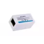 Przejściówka LANBERG RJ-45 na RJ-45, żeński-żeński, U/UTP Cat5e, biały