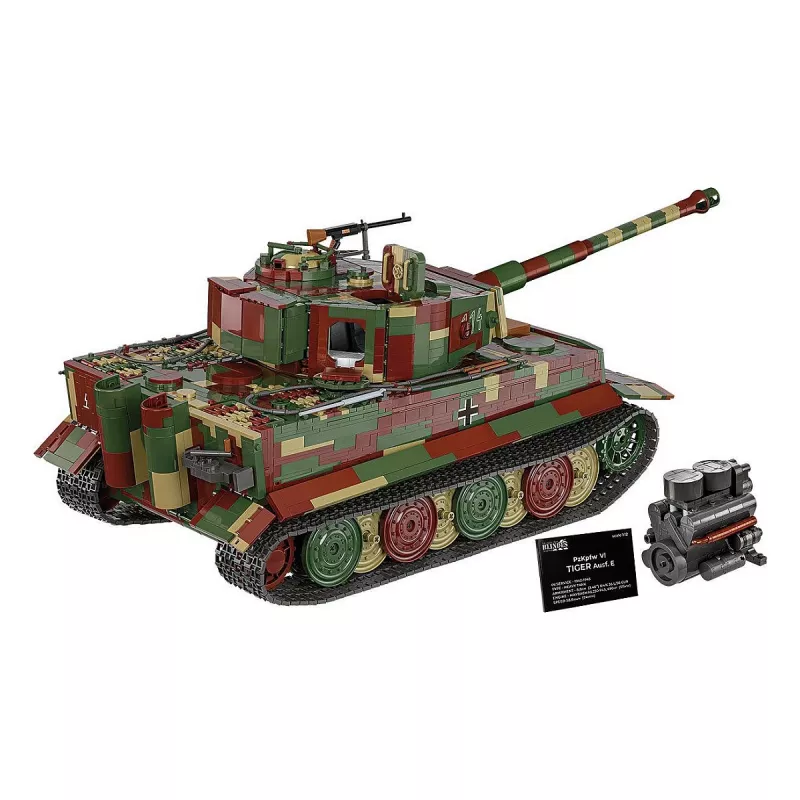 Building set Cobi PzKpfw VI Tiger Ausf. E - Executive Edition, 8000 elementów, plastik, wiek 12+