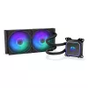 ENDORFY Navis F240 ARGB Chłodzenie procesora All-in-one cieczowe 24 cm Czarny 1 szt.