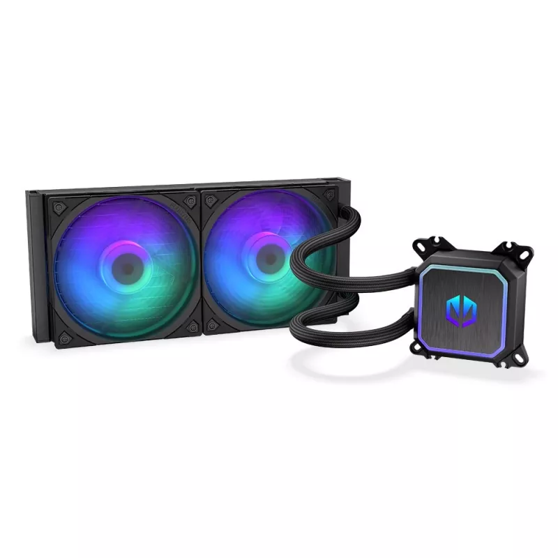 ENDORFY Navis F240 ARGB Chłodzenie procesora All-in-one cieczowe 24 cm Czarny 1 szt.