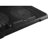 Podkładka chłodząca do laptopa FURY GUNBAI G3 14.1–17.3 cala z 2 wentylatorami, podświetleniem RGB, 2× USB