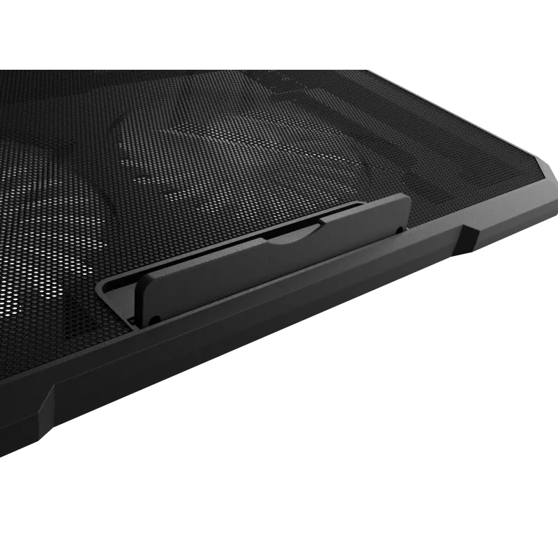 Podkładka chłodząca do laptopa FURY GUNBAI G3 14.1–17.3 cala z 2 wentylatorami, podświetleniem RGB, 2× USB