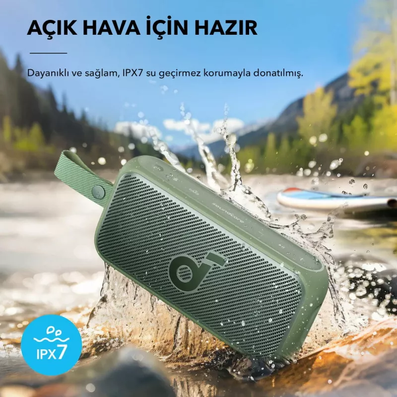 Przenośny głośnik stereo Anker Soundcore Motion 300 — 30W, IPX7, Bluetooth, 13h odtwarzania, 0,83 kg, czarny