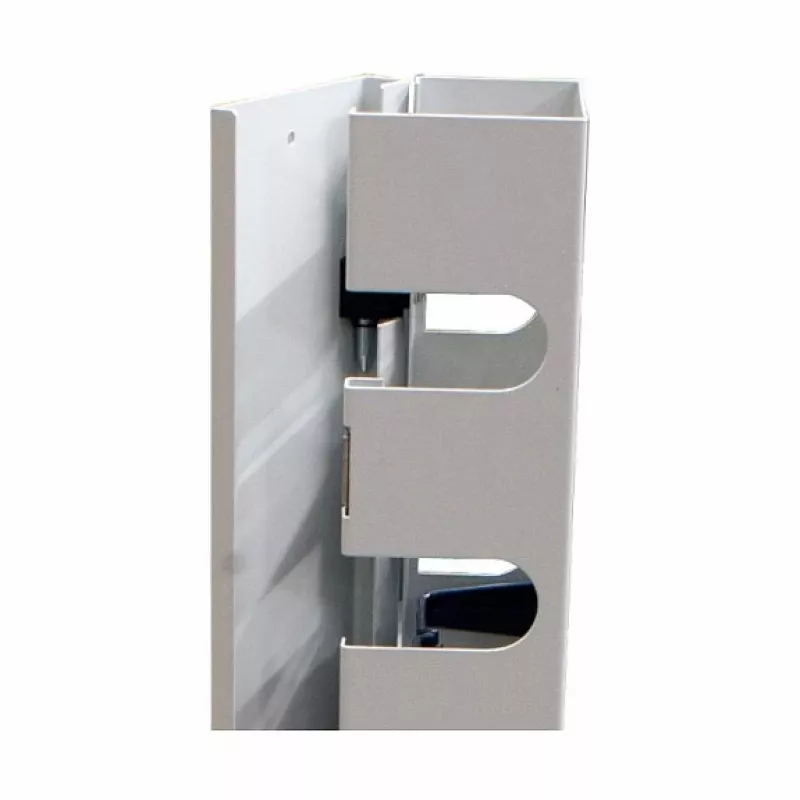 ALL-S0002116, Panel do zarządzania kablami, szary, 32U, 19 cali, 100 mm, 75 mm