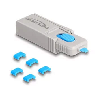 Blokada portu DeLOCK 20926 USB Type-C 5 sztuk + narzędzie do blokowania