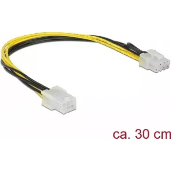 Wewnętrzny kabel zasilający DeLOCK 85535 0,3 m PCI-E 6-pin na 8-pin