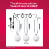 Outdoor Smart Globe Light Colour 3-pack, LED Light zastępuje 33 W