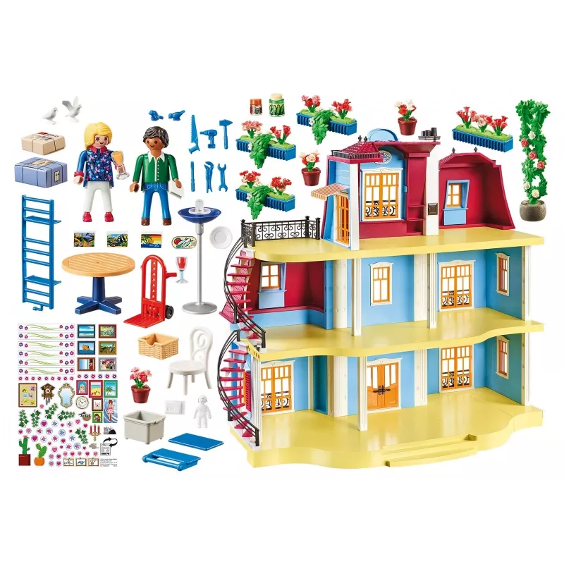 Playset Playmobil Domek 70205 Akcja/Przygoda Wielokolorowy Plastik