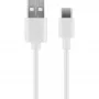 Wentronic 59130 Przewód USB A USB C męski męski 2 m biały (59130)