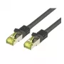 Kabel sieciowy M-Cab CAT7 S-FTP PIMF RJ-45 15m Czarny