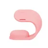 Stacja ładująca Stelio ST-CHS01-PK Junior różowa – stacja dokująca USB do telefonów i tabletów, jednoportowa, kompaktowa