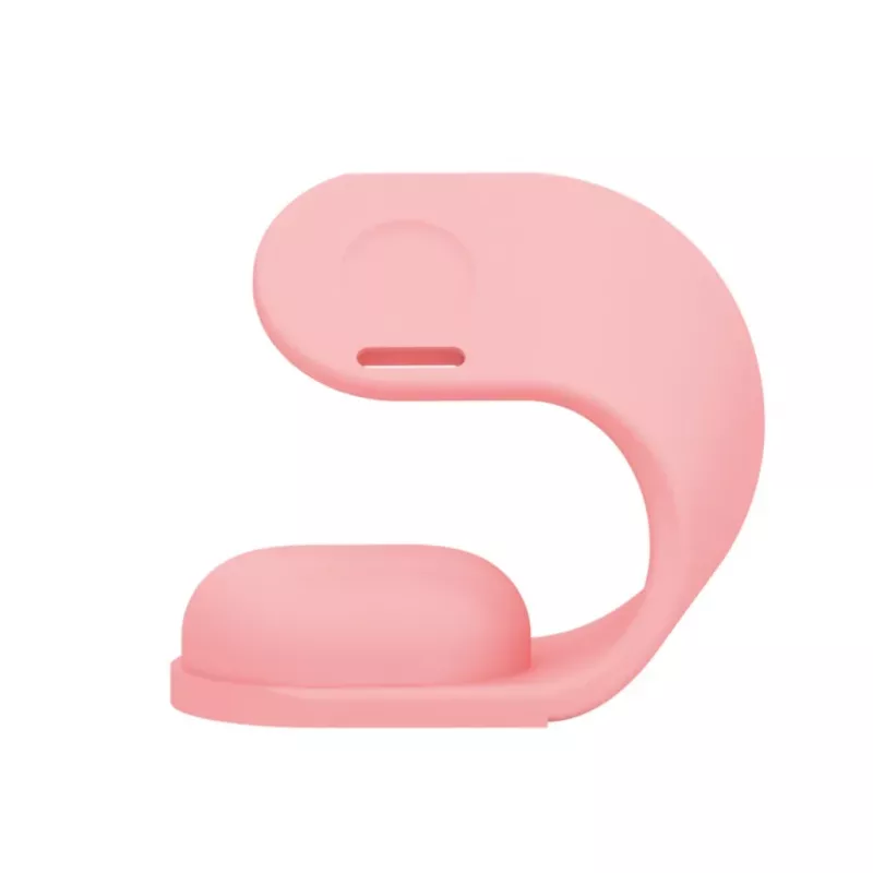 Stacja ładująca Stelio ST-CHS01-PK Junior różowa – stacja dokująca USB do telefonów i tabletów, jednoportowa, kompaktowa
