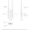 TP-Link Omada EAP603-Outdoor 1800 Mbit/s Biały Power over Ethernet (PoE)