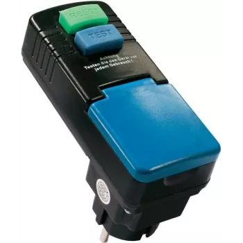 Wtyczka ochronna AS Schwabe 45230 — 230 V, IP44, czarna