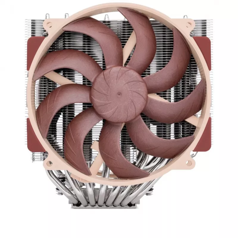 Chłodzenie powietrzne Noctua NH-D15 G2 — dwuwentylatorowe chłodzenie procesora 140 mm, miedź, 12 V, maks. 1500 obr./min, kompatybilne z LGA 1150/1151/1155/1156/1200/1700 oraz AM4/AM5