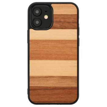 Ochronne etui na smartfona man and wood do iPhone 12 mini — czarne