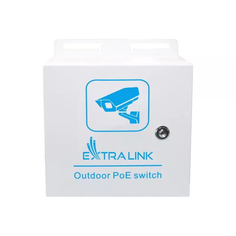 Managed Switch Extralink Minos 8x RJ45 1000Mbps PoE 200W L2