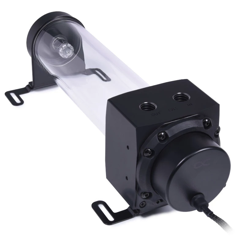 Pompa i zbiornik Alphacool 15381 Akryl Aluminium Plastik Czarny Przezroczysty
