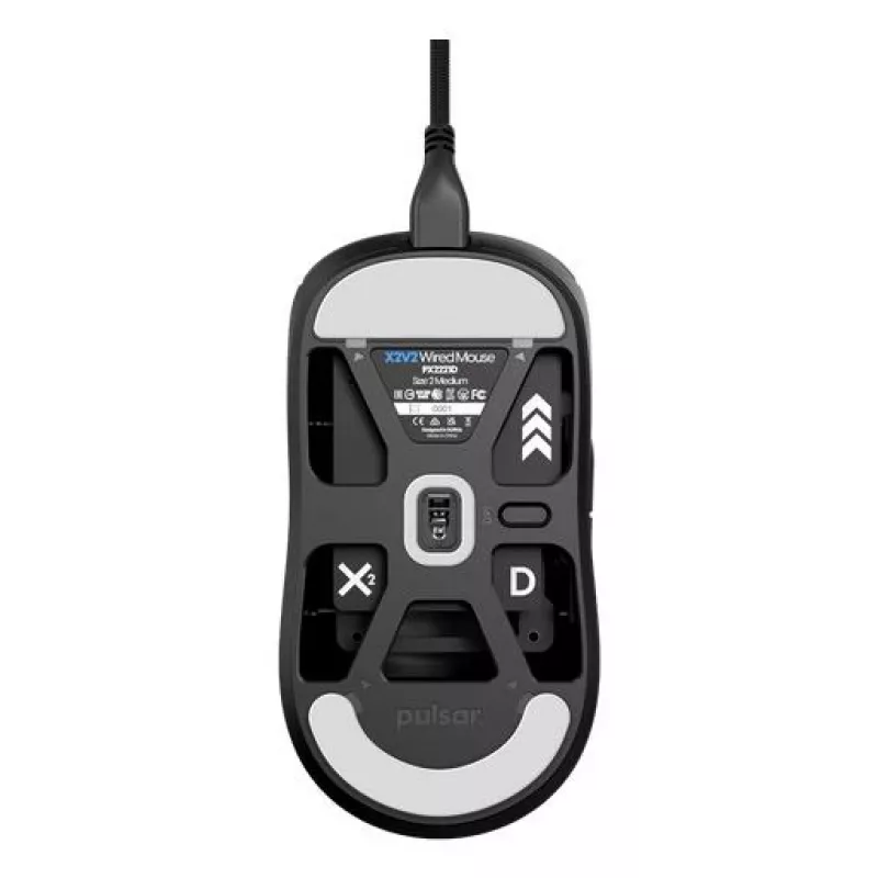 mysz USB Optical X2/MEDIUM Czarny PX2221D Pulsar
