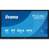 iiyama TE6513A-B1AG Wyświetlacz interaktywny 163,8 cm (64,5 cala) Wi-Fi 500 cd/m² 4K Ultra HD Czarny Ekran dotykowy Wbudowany procesor Android 18/7