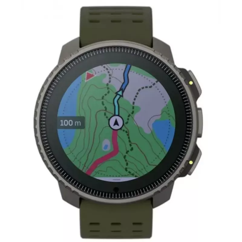 Suunto Vertical 3,56 cm (1,4) Matryca punktowa 49 mm 280 x 280 pikseli Ekran dotykowy Czarny GPS (satelitarny)