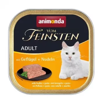 ANIMONDA Vom Feinsten Adult Drób z makaronem - mokra karma dla kota - 100g
