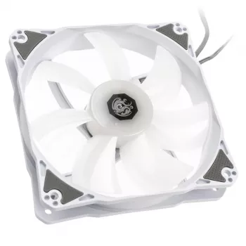 Wentylator ARGB 120 mm BitsPower Notos — biały, model BPTA-FX1812NTWH-1