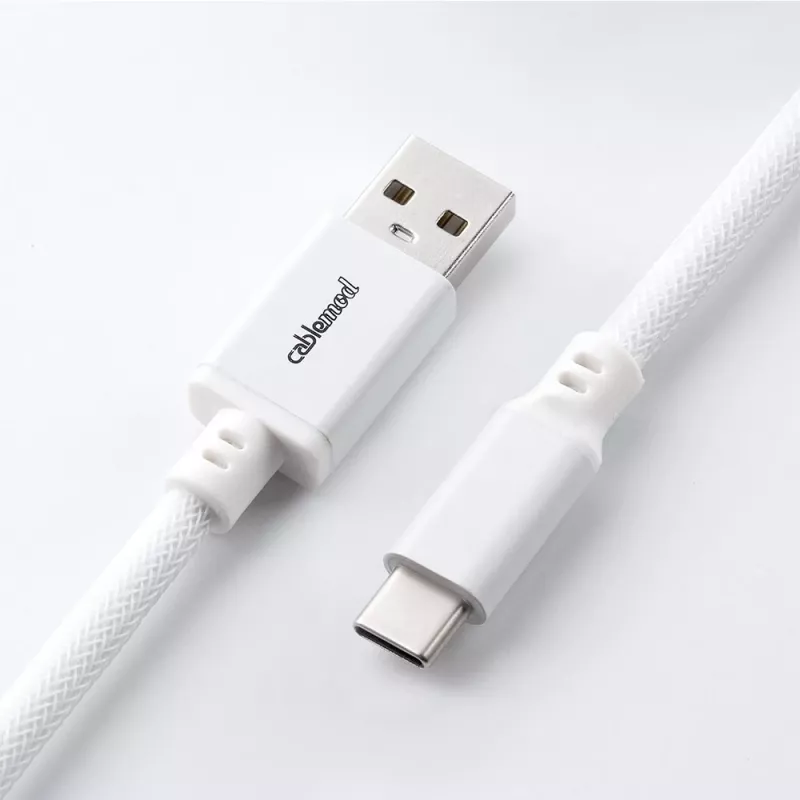 Kabel USB Cablemod CM-CKCA-CW-WW150WW-R 1.5m USB A USB C Biały